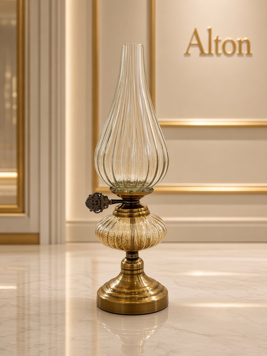 شمعدان کریستال طرح اشکی